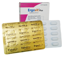 Capsule Ergovit Plus 250mg (30pcs)